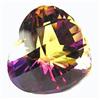 31.60ct Excellent Hear Purple Yellow AAA Ametrine (GEM-12931)