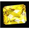 Image 1 : 32.55ct  Emerald Checker Cut Golden Yellow Citrine (GEM-14862)