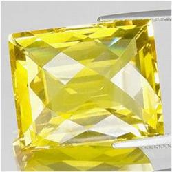 33.45ct Octagon Checker Cut Golden Yellow Citrine   (GEM-16588)