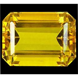35.40ct Valuable Octagon Golden Yellow Citrine (GEM-16842)