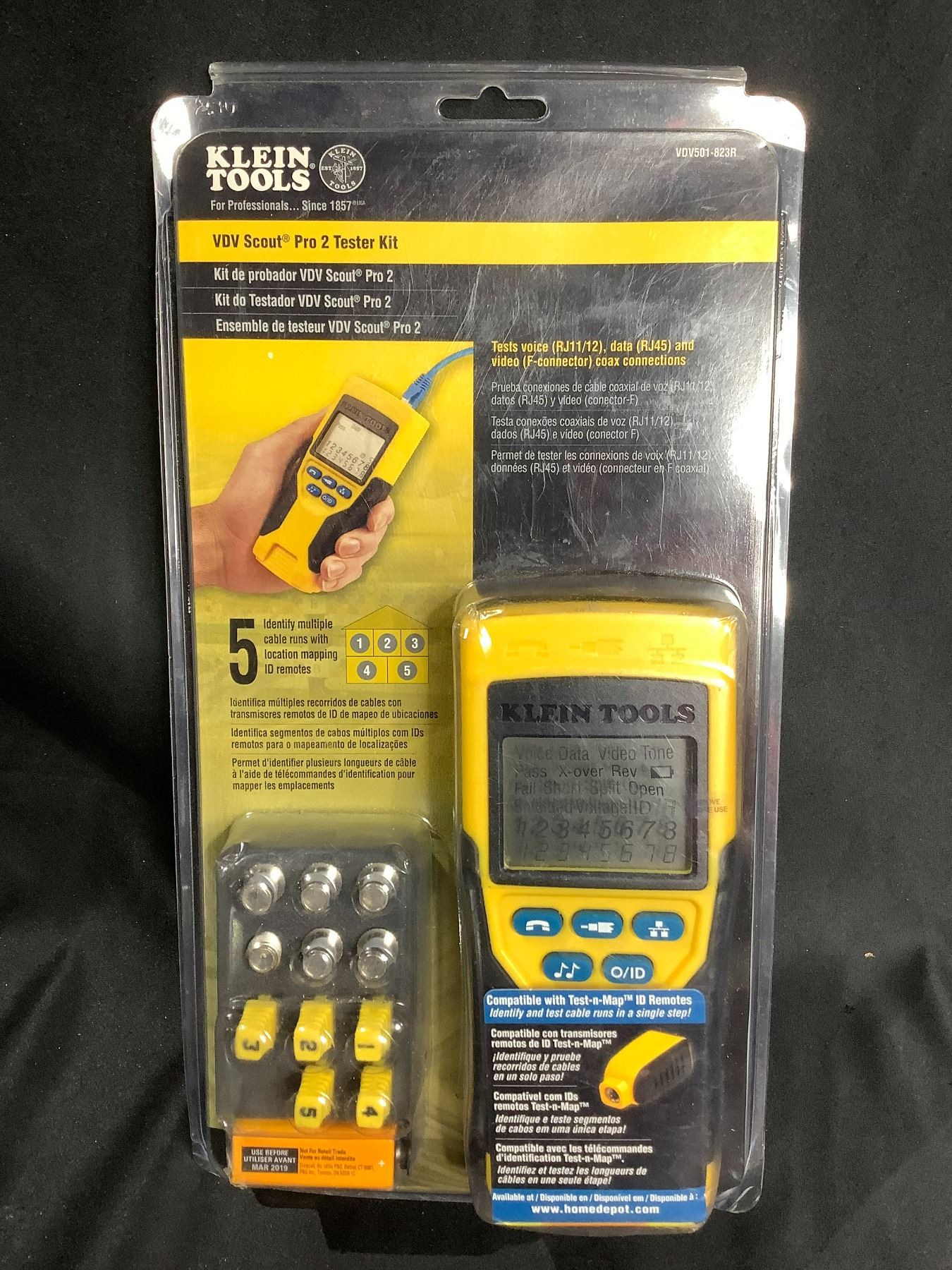*NEW* KLEIN TOOLS VDV SCOUT PRO 2 TESTER KIT