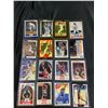 Image 1 : 16 ASSORTED BASKET-BALL AND BASEBALL CARDS