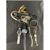Image 1 : SEIKO WATCH, OTHER WATCHES, AND ASSORTED COSTUME JEWELRY