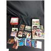 Image 1 : ASSORTED HOCKEY CARDS, DISNEY COLLECTIBLE CARDS, & POGS