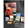 Image 1 : ASSORTED COSTUME JEWELRY AND STERLING SILVER BANGLE