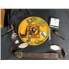 Image 1 : EATON'S TRAY, ASSORTED PIPES, STEVE MADDEN NECKLACE, & MORE