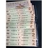 Image 2 : 12 SEQUENTIAL CANADIAN $2 BILLS *BUY05977[21-32]*