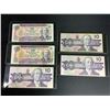 Image 1 : 2 BANK OF CANADA 1971 $10 BILLS AND 3 CANADIAN 1989 $10 BILLS