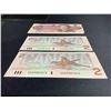 Image 2 : 50 1986 CANADIAN $2 BILLS, SOME SERIAL NUMBERS ARE IN SEQUENTIAL ORDER ALL BEGINNING WITH EGG