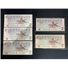 Image 2 : 6 1986 CANADIAN $2 BILLS, SOME SERIAL NUMBERS ARE IN SEQUENTIAL ORDER ALL BEGINNING WITH EGH