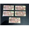 Image 1 : 33 1986 CANADIAN $2 BILLS, SOME SERIAL NUMBERS ARE IN SEQUENTIAL ORDER