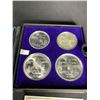 Image 2 : 1976 MONTREAL OLYMPICS STERLING SILVER COIN SET