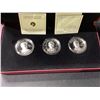 Image 2 : $15 CONTINUITY OF THE CROWN SERIES 3 COIN STERLING SILVER SET