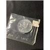 Image 1 : *TAX EXEMPT* 1991 CANADIAN 1OZ FINE SILVER COIN