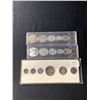 Image 1 : 3 CANADIAN COIN SETS IN CASE 1936, 1939 & 1960