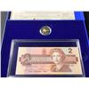 Image 2 : 1996 CANADA $2 PROOF COIN AND BANK NOTE SET
