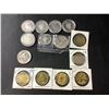 Image 1 : ASSORTED CANADIAN AND AMERICAN COINS AND COMMEMORATIVE COINS