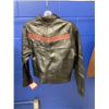 Image 2 : NEW WITH TAGS VIP LEATHERS CANADA FINE LAMBSKIN LEATHER JACKET SIZE M