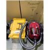 Image 1 : DIRT DEVIL CANISTER VACUUM AND TOOL BOX WITH ASSORTED TOOLS AND HARDWARE