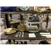Image 2 : ASSORTED DISH WARE AND KNIVES