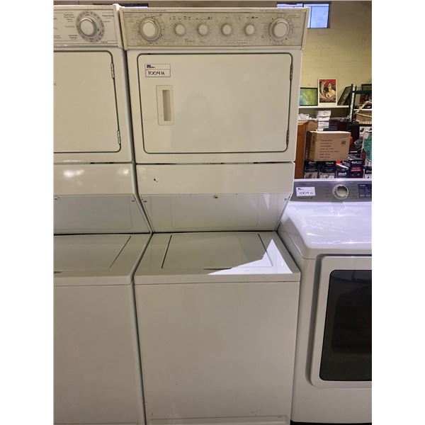 WHIRLPOOL THIN TWIN STACKED WASHER DRYER SET