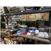 Image 1 : VHS PLAYER, RADIO PLAYER, DVD PLAYER, TABLE LAMP, AND MORE
