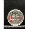 Image 2 : 1OZ SILVER K10 PAPUA NEW GUINEA 1976 COIN