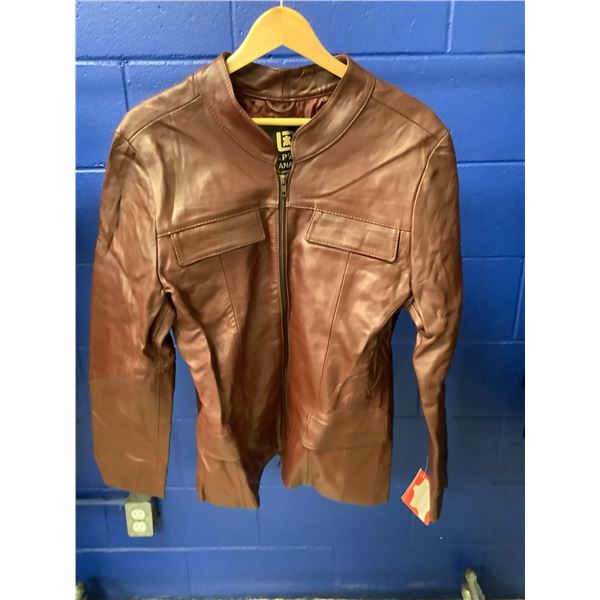 NEW WITH TAGS VIP LEATHERS CANADA FINE LAMBSKIN LEATHER JACKET SIZE XXL