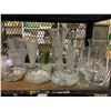 Image 2 : ASSORTED CRYSTAL, GLASS VASES, & MORE