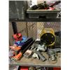 Image 2 : ASSORTED TOOLS, EXTENSION CORD, DRILL BITS, & MORE