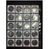 Image 2 : SHEET OF 20 CANADIAN DOLLAR COINS