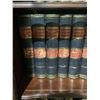 Image 2 : 10 CHAMBERS ENCYCLOPEDIAS ANTIQUE BOOKS