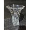 Image 2 : ROYALES DE CHAMPAGNE CRYSTAL FRANCE SIGNED CRYSTAL VASE 10"