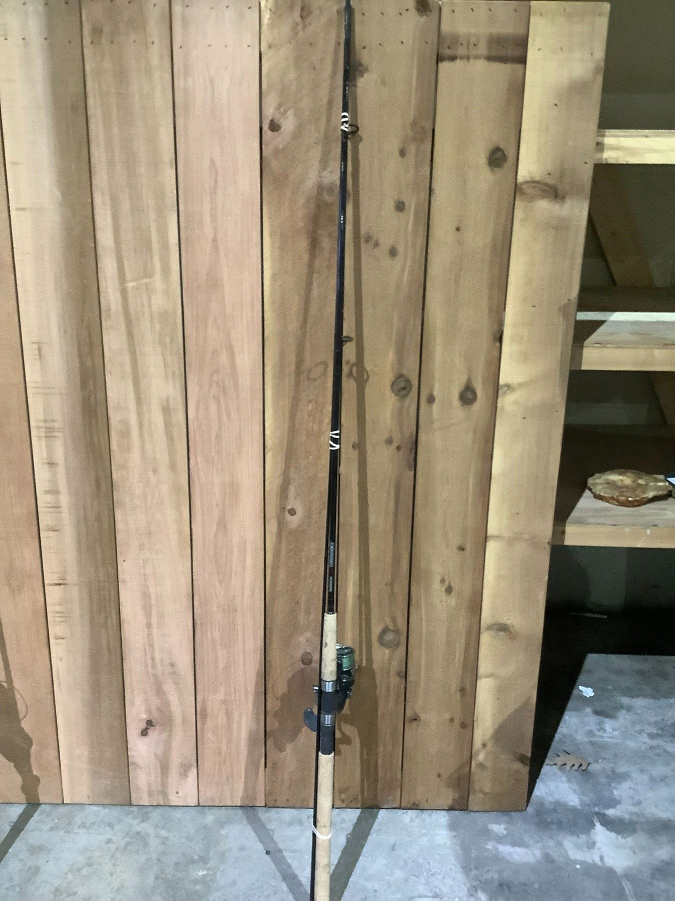 SHIMANO CONVERGENCE GRAPHITE 10' FISHING ROD WITH SHIMANO SYMETRE ...