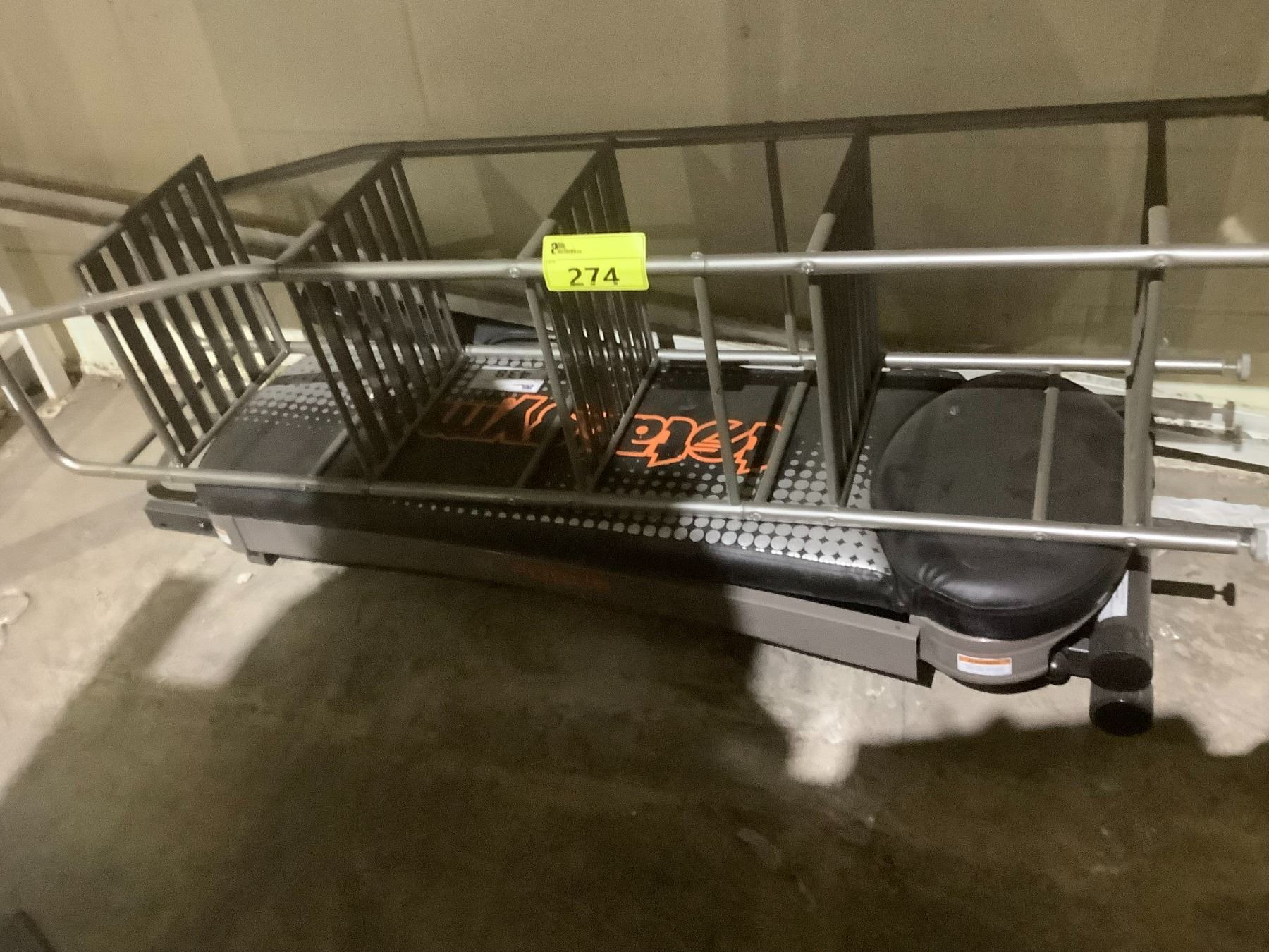 Total Gym Rack TOTAL GYM AND 5 TIER METAL STORAGE RACK