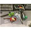 Image 1 : HITACHI C 8FB2 SLIDE COMPOUND SAW (RUSTY SLIDERS), CRAFTSMAN 10" GAS CHAINSAW & POULAN MICRO SUPER