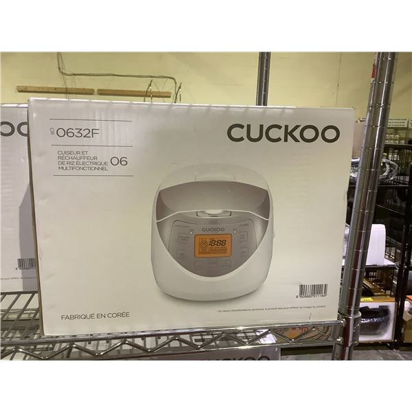 CUCKOO CR0632F MULTIFUNCTIONAL ELECTRIC RICE COOKER AND WARMER