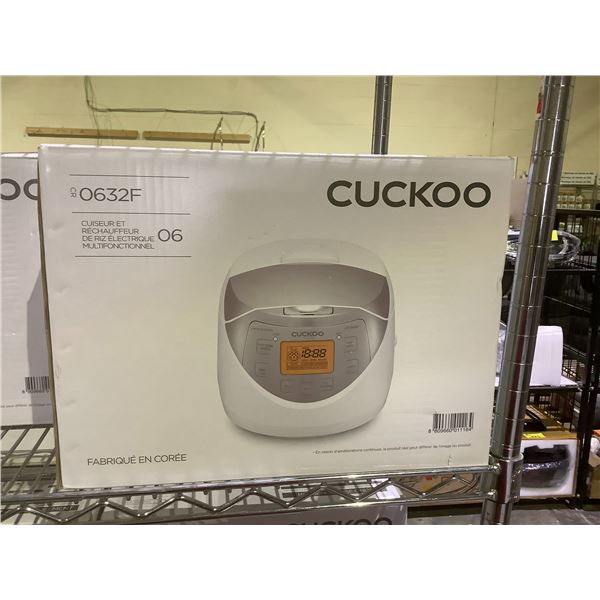 CUCKOO CR0632F MULTIFUNCTIONAL ELECTRIC RICE COOKER AND WARMER