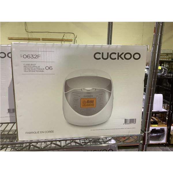 CUCKOO CR0632F MULTIFUNCTIONAL ELECTRIC RICE COOKER AND WARMER