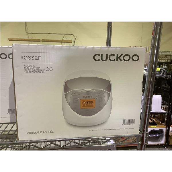 CUCKOO CR0632F MULTIFUNCTIONAL ELECTRIC RICE COOKER AND WARMER