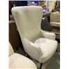 Image 2 : HIGH BACK FABRIC LOUNGE CHAIR