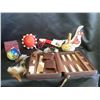 Image 1 : DREAMCATCHERS, BACKGAMMON SET, PAINTED JAWBONE AND MORE