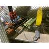 Image 2 : ASSORTED ITEMS INCLUDING; SAFETY VEST, DRILL BIT SET, HEAT GUN & MORE