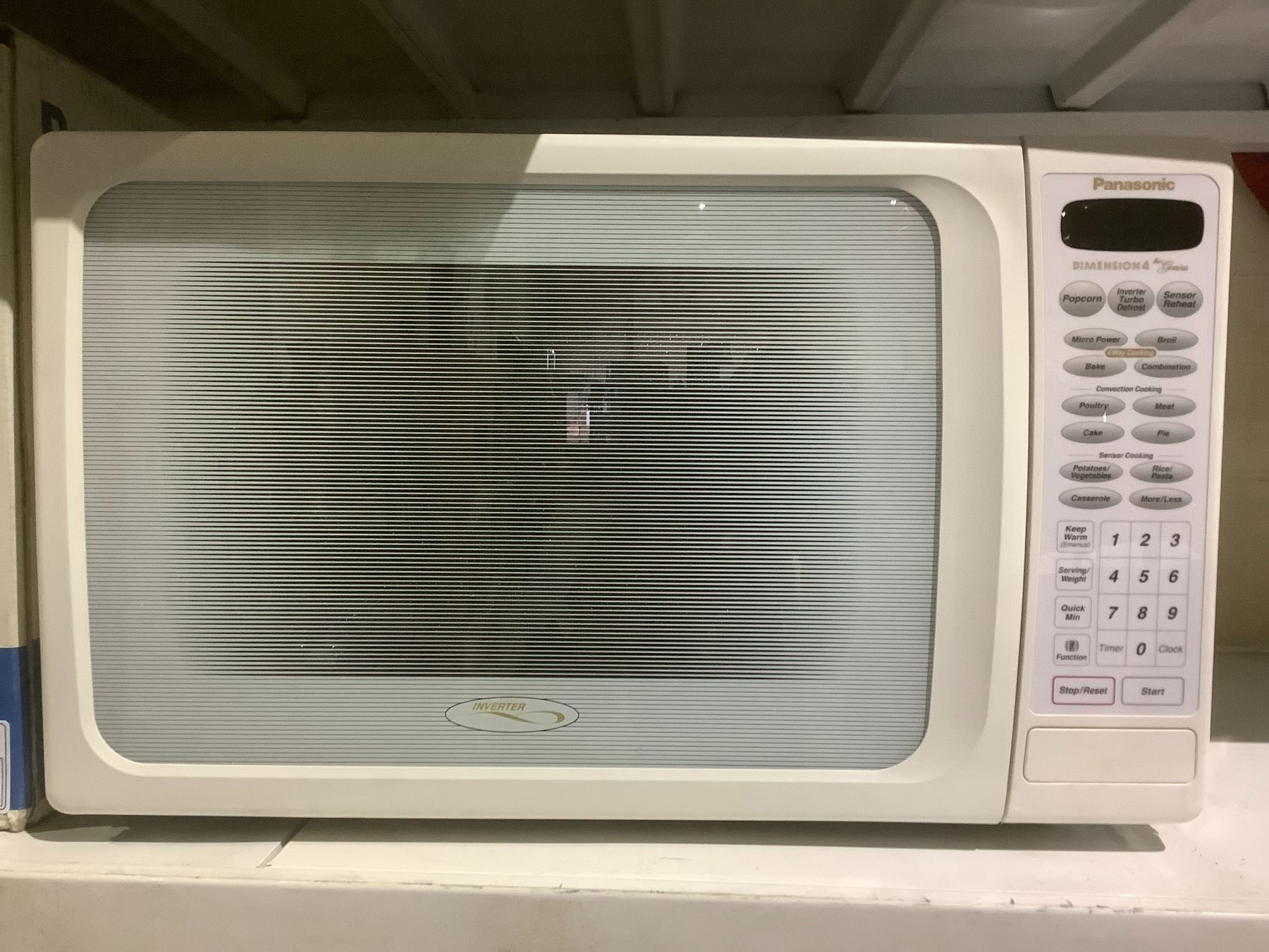 PANASONIC DIMENSION 4 GENIUS MICROWAVE WITH INVERTER & CONVECTION NN ...