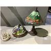 Image 2 : 2 TIFFANY STYLE LAMPS