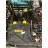 Image 2 : DEWALT TOOL BAG WITH CONTENTS, RYOBI CORDED DRILL AND 2 SOCKET SETS