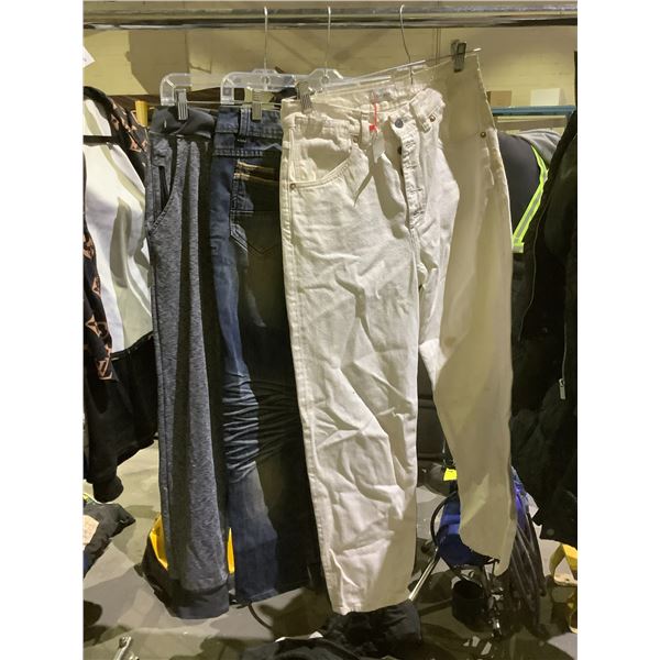 3 PAIRS OF PANTS