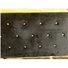 Image 2 : DOUBLE HEADBOARD FOOTBOARD AND RAILS WITH RHINESTONE ACCENTS