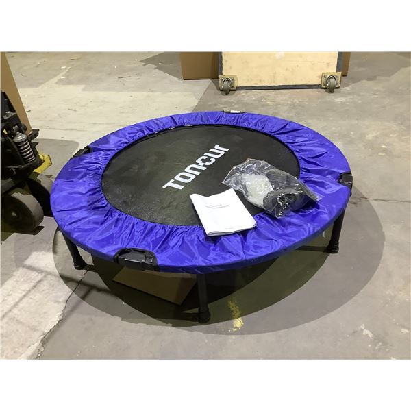 TONCUR FOLDING TRAMPOLINE 330LBS CAPACITY (IN BOX)