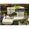 Image 2 : BROTHER CP2410 SEWING MACHINE WITH MANUAL AND BAGS OF THREAD